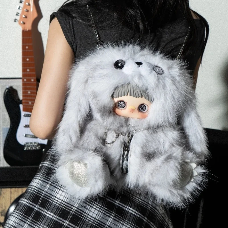 

New MayMei 400% Pendant Big Doll Rebel Doll Series Blind Box Toys Mystery Figure Kawaii Maymei Bear Bunny Bag Girl Birthday Gift