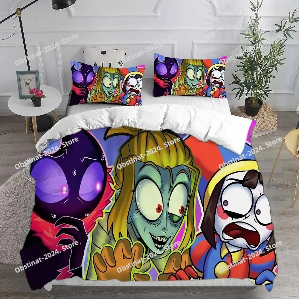 

The Gaslight District Anime Duvet Cover Pillowcase Bedding Set Adult Boy teen Children Bedroom Decoration Queen King Size Gift