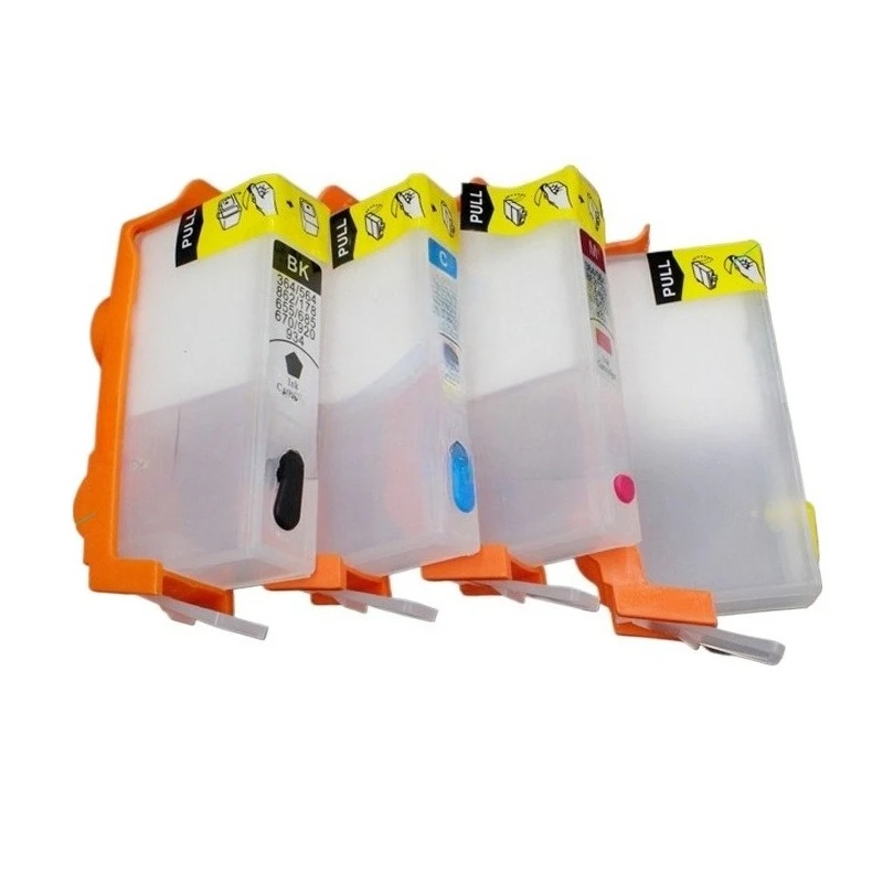 For HP903 902 Refillable Ink Cartridge  for HP pro 6950 6951 6954 6956 Pro 6960 6970 With 400ml Ink