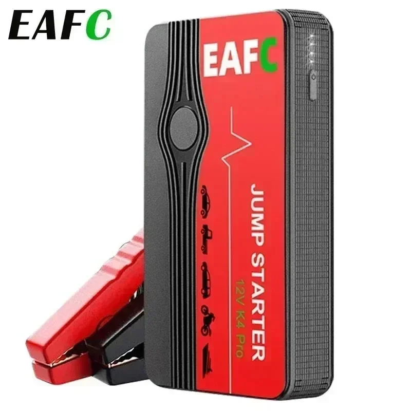 EAFC Car Jump Starter 600A Car Battery Starting Tool Car 12V Battery Boost Charger Power Bank Emergency Outdoor Start Device