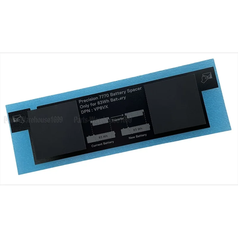 PP+  New for DELL Precision 7770 83Wh Battery Adhesive Strips Sticker Tape 0VP8VX