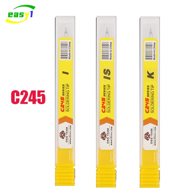 طرف لحام من سلسلة OEM C245 لمحطة لحام JBC OSS T245 مقبض عالي الجودة 245 طرف لحام