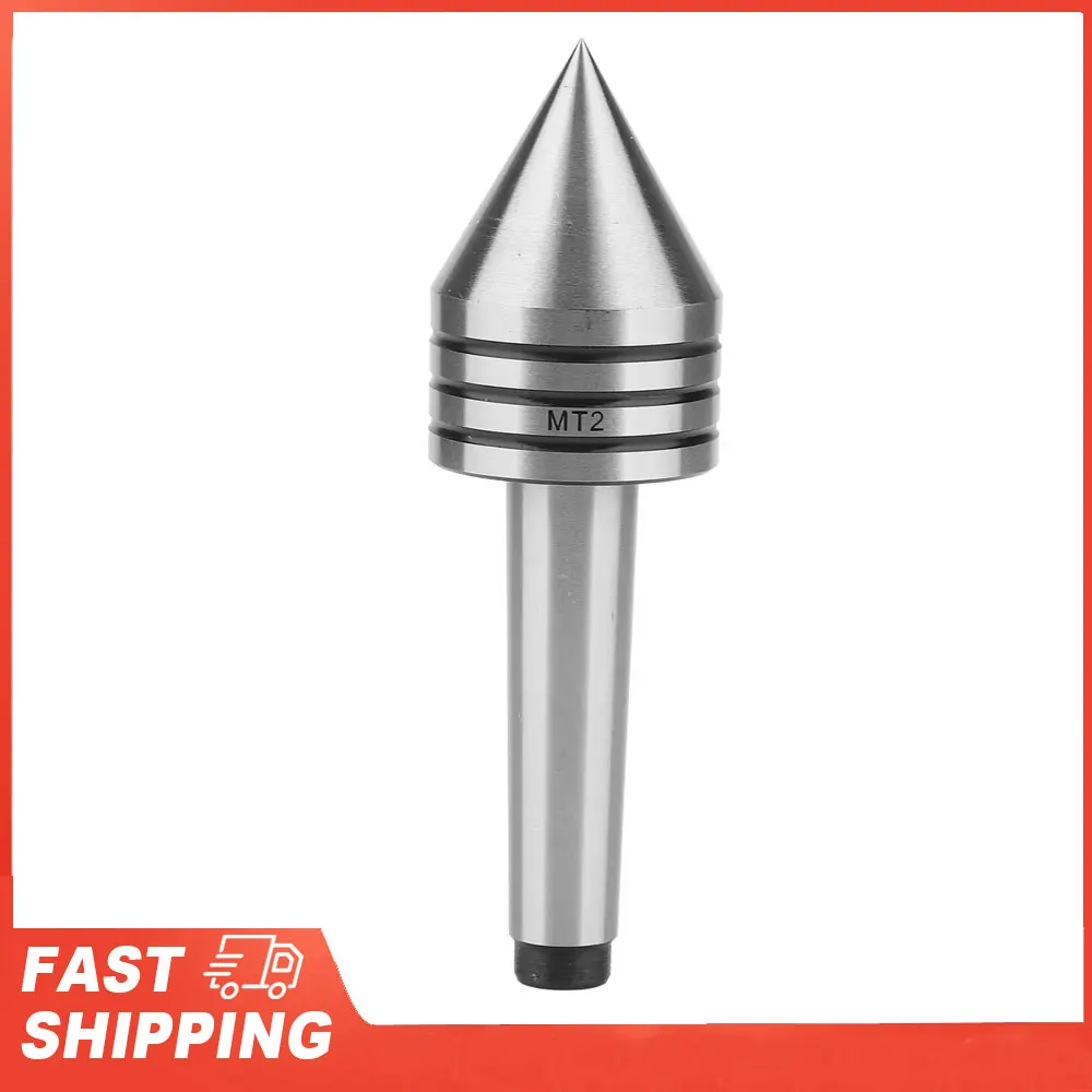 High Accuracy Wear Resistant 60 Degree MT2 Lathe Tailstock Accessories Tailstock Live Center HSS for CNC Tools
