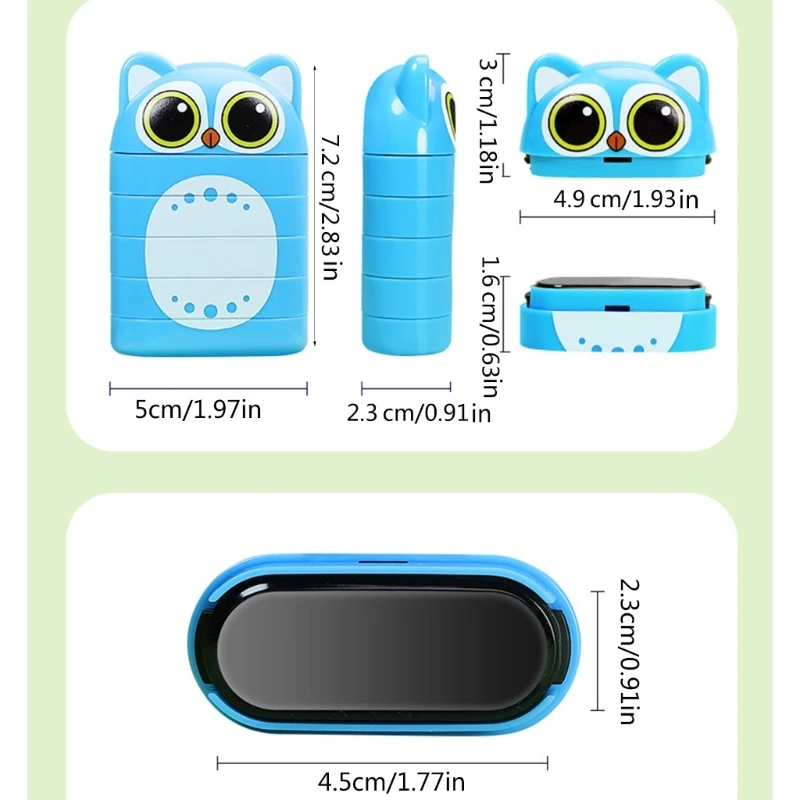 Timbro con personalizzato Timbro personalizzato per bambini Crea disegni multistrato Sigillo con personalizzato per