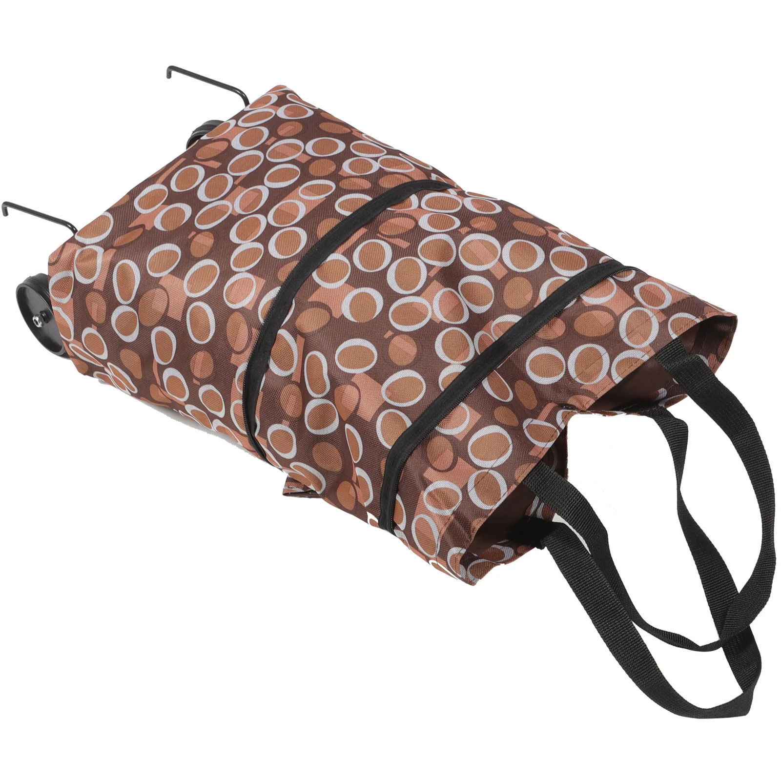 

Shopping Cart Trolley Bag Foldable Large Capacity Storage Organizer For Grocery Travel Laundry Outdoor Use