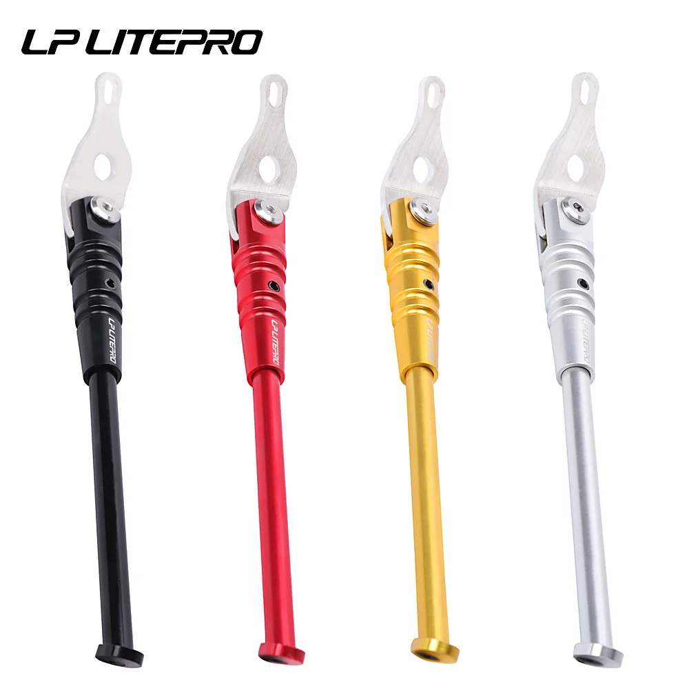 LP Litepro Aluminum Alloy Bicycle Kickstand for Brompton Folding Bike Bicycle Kickstand