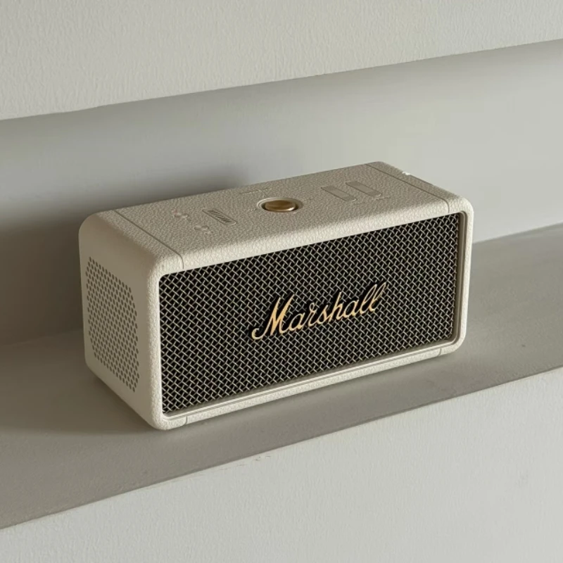 مكبر صوت مارشال ميدلتون اللاسلكي، بطارية طويلة، IP67 مقاوم للماء والغبار، صوت ستيريو عالي، مدمج للتخييم على الشاطئ