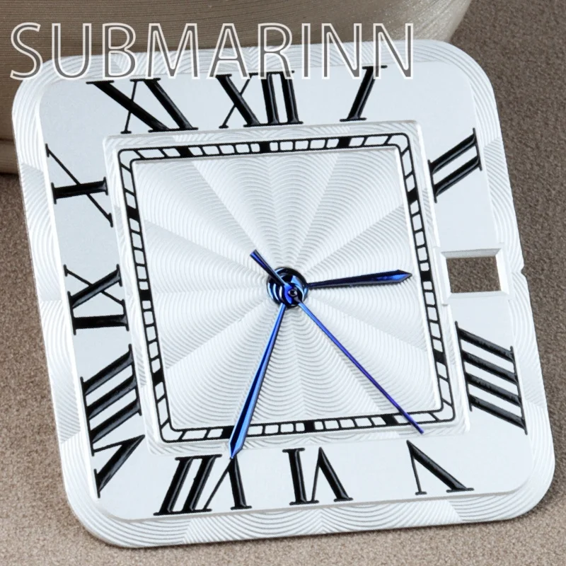 

27mm Nh35 Dial for Santos Roman Numerals Man High-Quality Watch Dial for Nh35 Nh36 Automatic Movement Watch Replaceable Parts