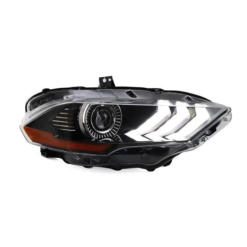 Applicable to 18-19 Mustang headlight assembly Mustang US standard headlight modified LED daytime running light