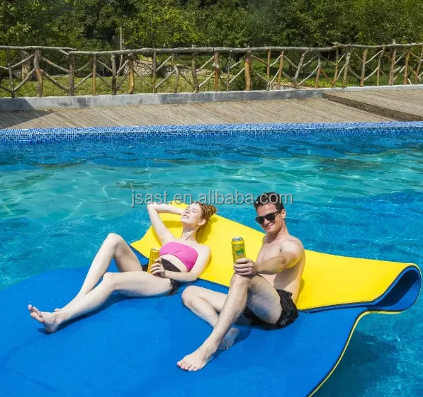 Inflatable Floating Dock Water Mat แพลตฟอร์ม Island Lake Floats สําหรับผู้ใหญ่เด็กสุนัขน้ําสันทนาการ Inflatable Raft Water Pad