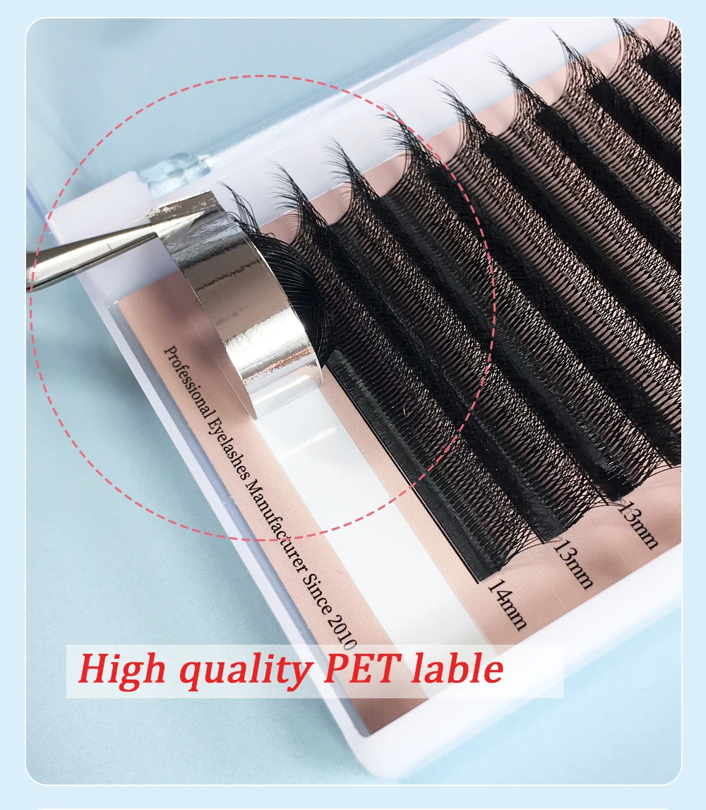 Goddess Automatic Flowering W Shape Bloom 2D 3D 4D 5D 6D 7D  Premade Fans Speed Eyelash Extensions Natural Soft Light Full Dense