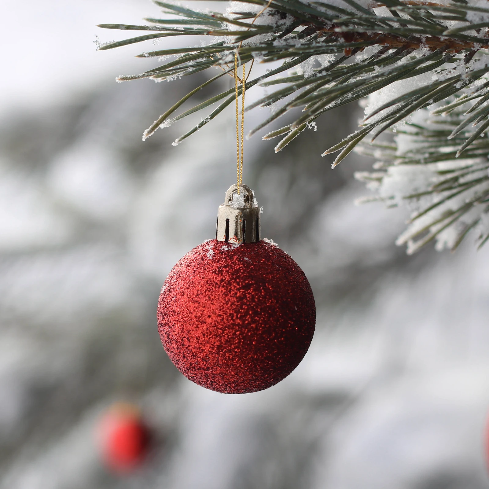 Christmas Ball Lanyard Decorative Rope Precut Hanging Ropes Pendant Ornament Party Tag Polyester