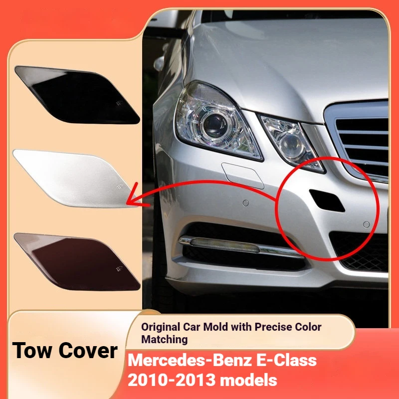 Fits Mercedes-Benz E200 Trailer Cover E300 Front Bumper Tow Hole Cover E260 W212 Tow Hitch Tow Cover