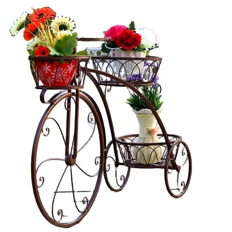 

Customize.Iron Multi-layer Indoor and Outdoor Floor Type Balcony Bedroom Chloranthus Multifunction Flower Pot Rack