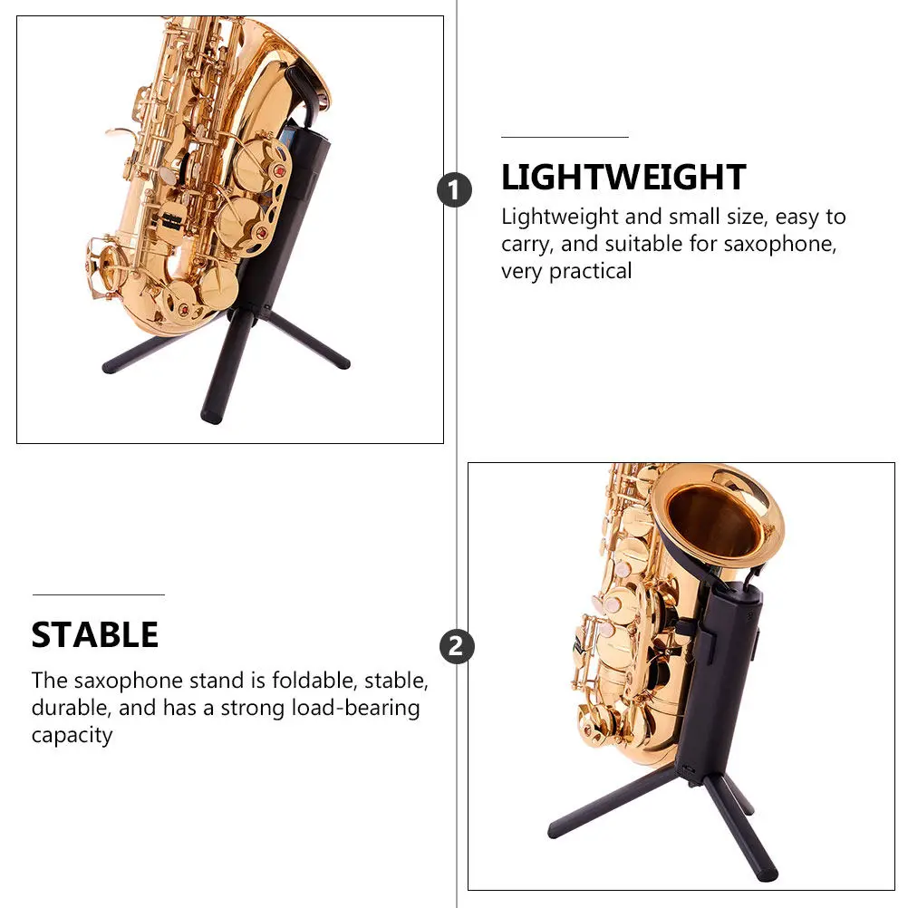 

Компактная и прочная подставка для альт-саксофона с высокой грузоподъемностью, портативная конструкция для занятий или выставок