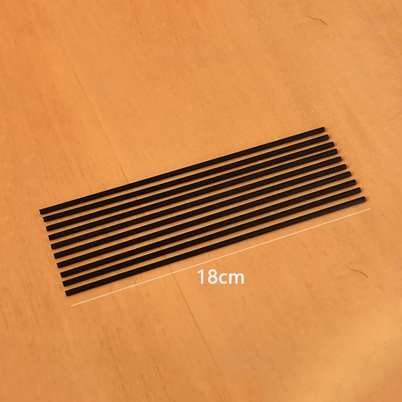 Difusor de óleo Natural Reed Aroma, Perfume Voláteis, Varas pretas do Rattan, Decoração Home, Útil, 10pcs