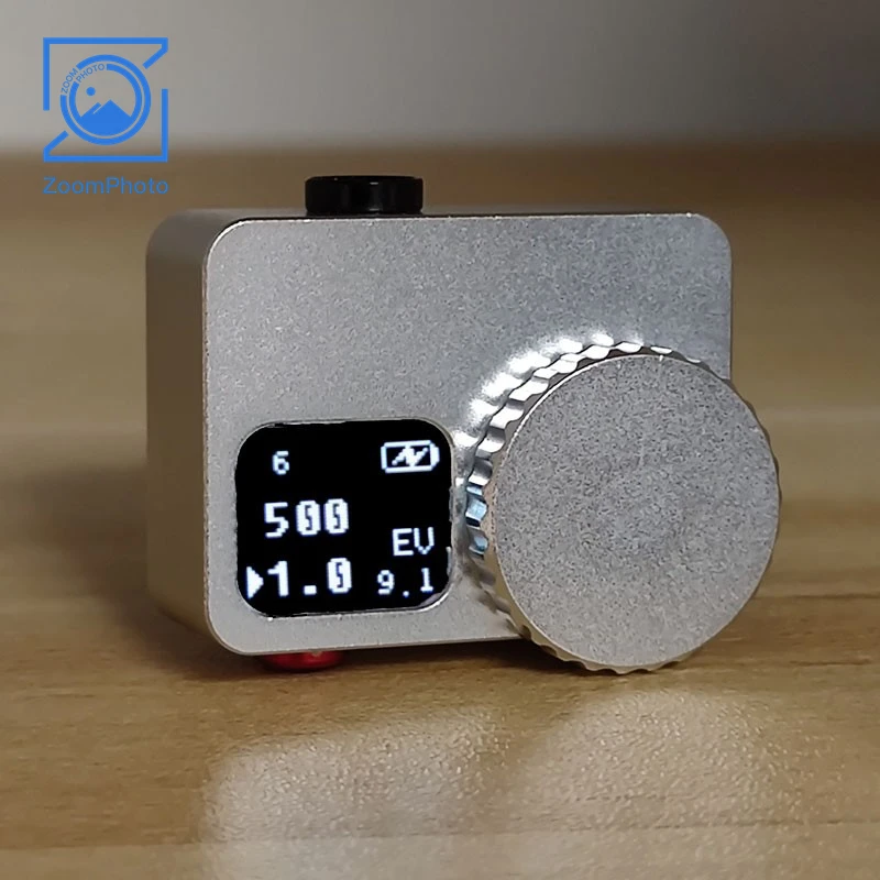 

Metal L303 Light Meter Photography Accessories Single Dial Long Battery Life On-Camera Reflected Light Meter