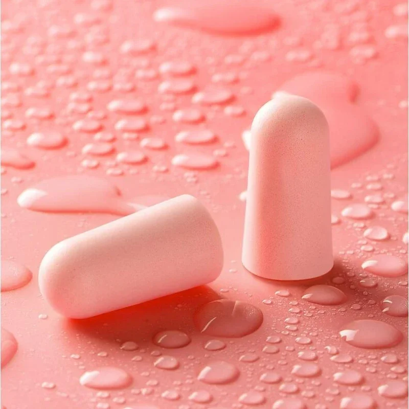 10/24Pcs Comfortable Earplugs Anti-Noise Memory Cotton Ear Plugs Sleep Noise Reduction Ear Protector for Sleep Soft Foam Earplug