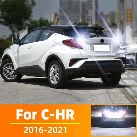 2 шт. для Toyota CHR C-HR 2016 2017 2018 2019 2020 2021 светодиодные лампы внешний задний резервный фонарь Canbus без ошибок