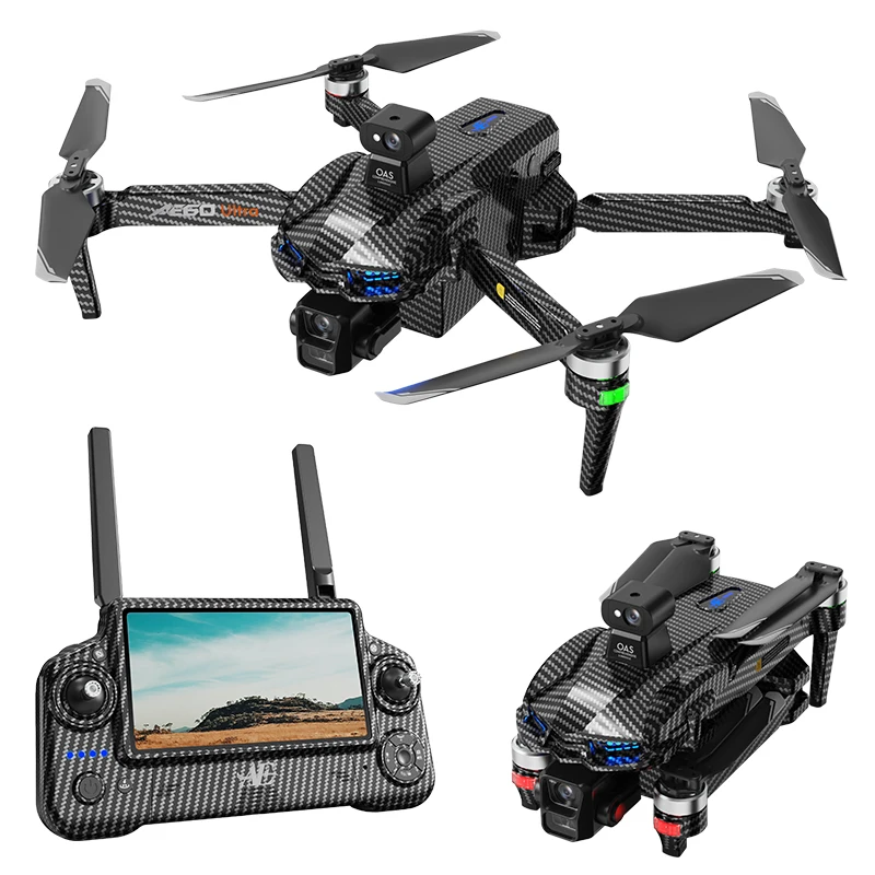

GPS Drone with 8K HD Camera Foldable Obstacle Avoidance RC Helicopter Brushless Motor 5G WIFI FPV Screen RC Drone