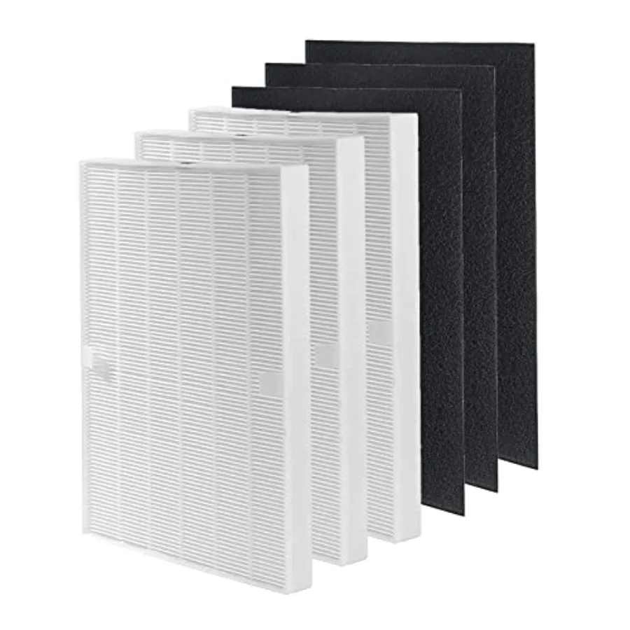 

3 Pack 115115 Replacement Filter A Size 21 for Winix PlasmaWave Air Purifier C535 5300 5300-2 P300 6300, 6300-2, H13 True HEPA