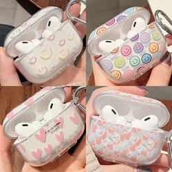 Girls Colorful Heart Earphones Case for Apple Airpods Pro 2nd Soft TPU Shockproof Protective Case for Airpods 3 airpod 1 2 Cover