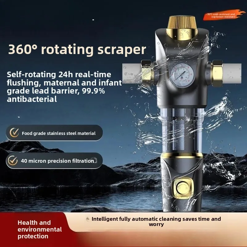 For Universal Pre Filter Automatic Water Purifier Household Backwash System for Home Use Efficient Filtration and Cleaning