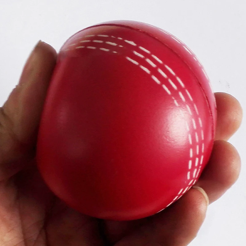 

New Sale 6.3CM Bounce Durable Playing Training Practice Attractive Traditional Seams All Age Players Cricket Ball Funny Soft PU