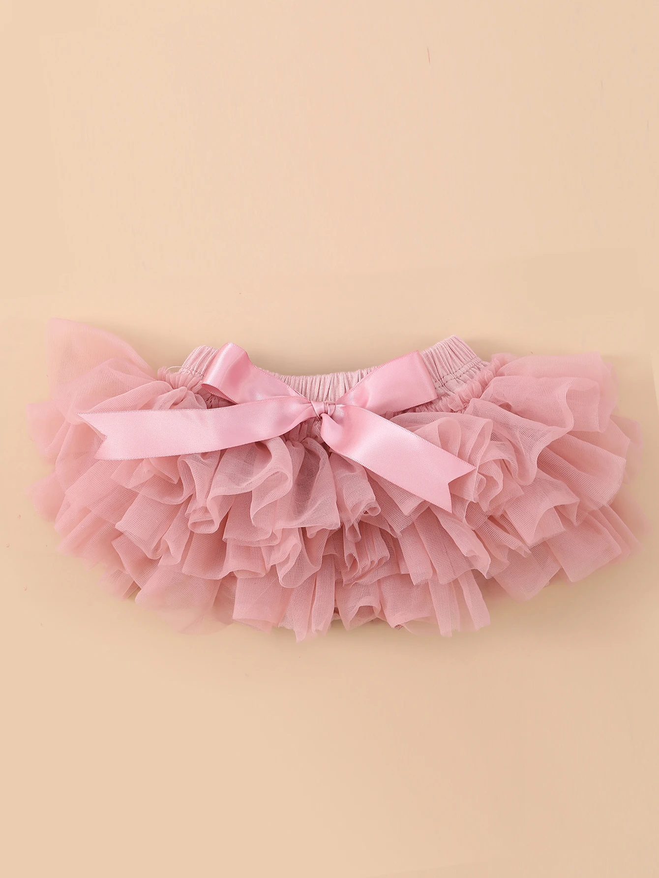 Baby Girls Tulle Bloomers Infant Newborn Diapers Cover Short Baby Girls Chiffon Ruffle Bloomer
