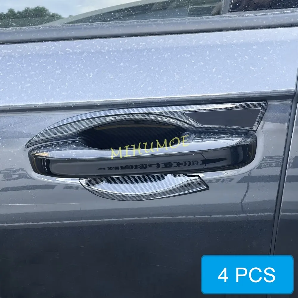 

Боковая дверная ручка из углеродного волокна, крышка чаши, накладки, наклейка для Honda Accord 2023 2024 2025, аксессуары