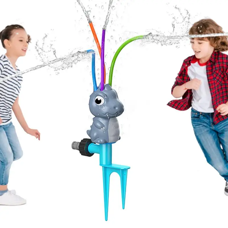 

Kids Sprinklers For Yard Dinosaur Water Sprinklers Rotation Outdoor Water Toys Spray Toys Backyard Games For Playful Summer