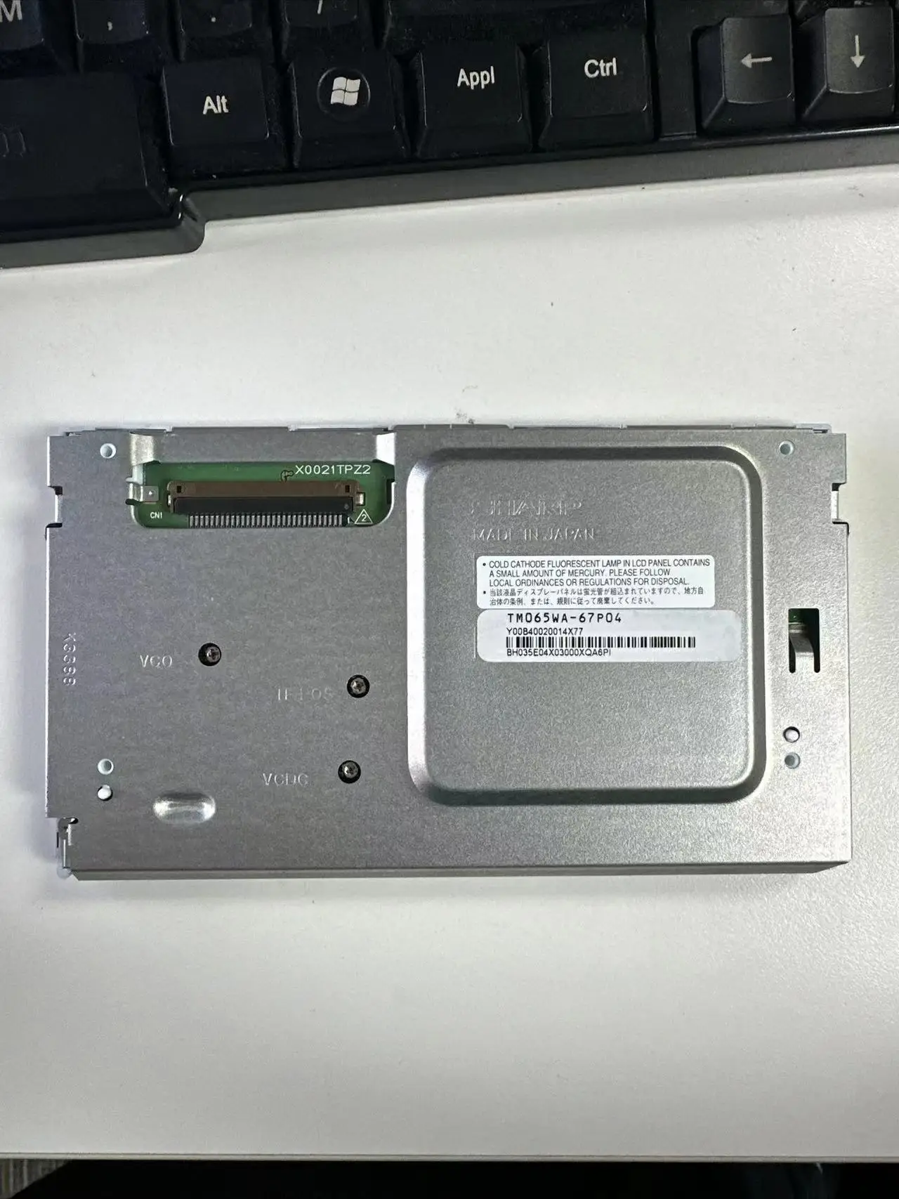 

TM065WA-67P04 monitor L5F30399T00 LCD DISPLAY Module for VDO Headunit car radio Navigation GPS