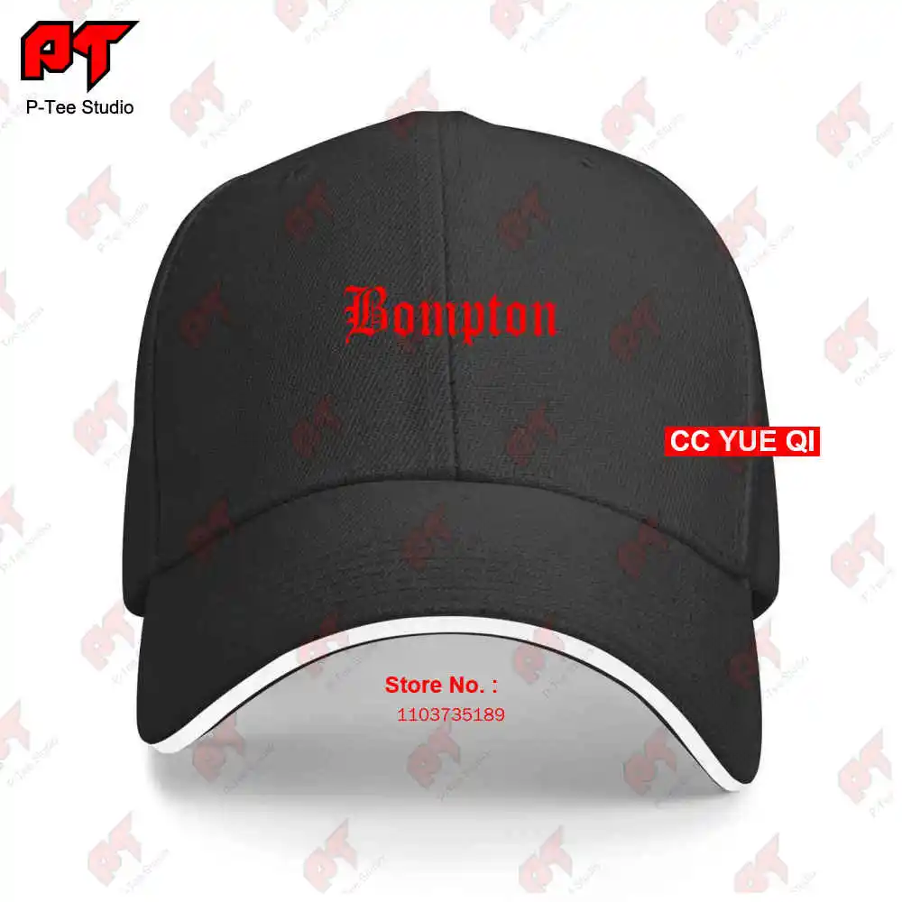 Bompton California Rap Hip Hop Inspired Baseball Caps Truck Cap 976T