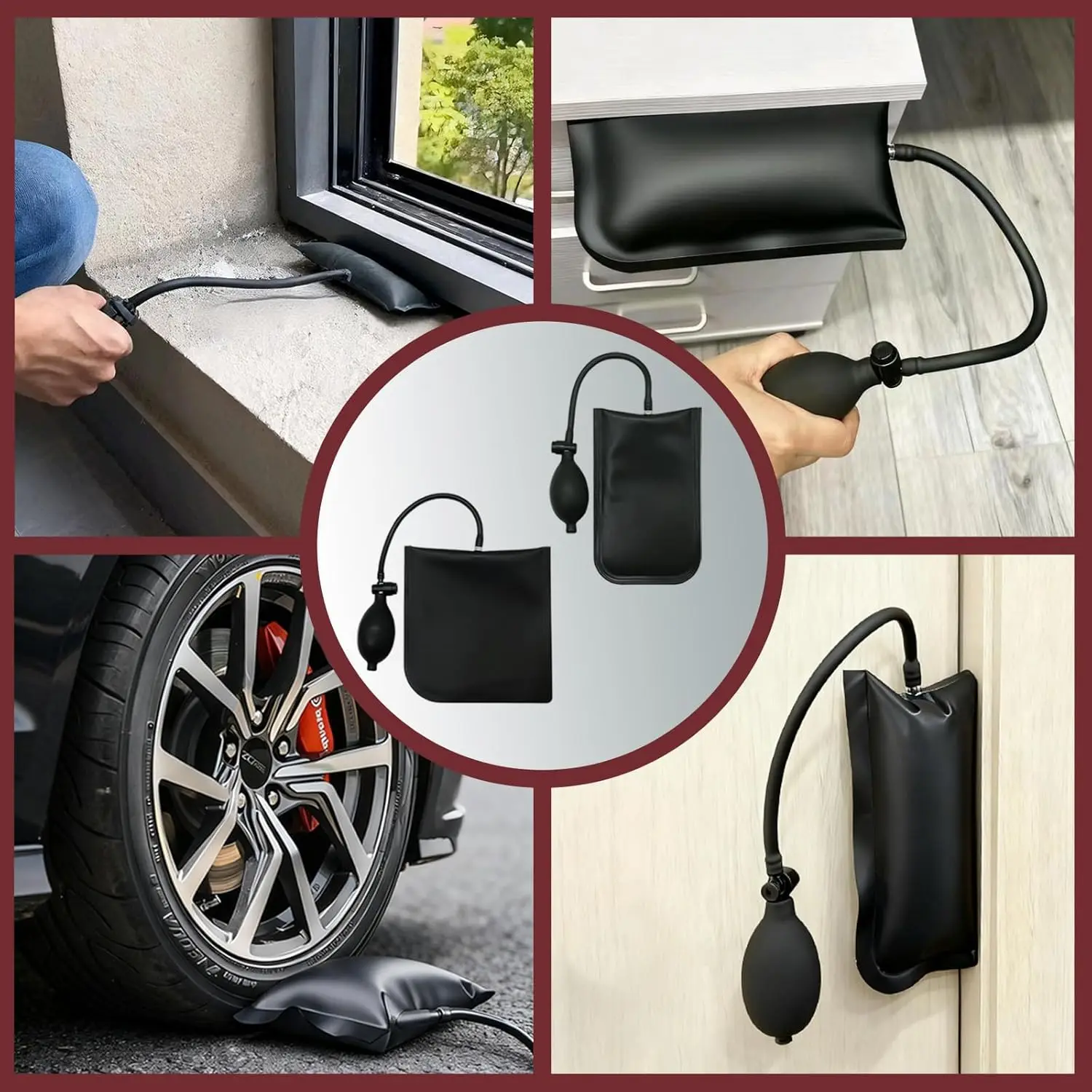 مجموعة أدوات عالمية من الفولاذ المقاوم للصدأ - مجموعة مفاتيح متعددة الوظائف لإصلاح السيارات مع حقيبة #6