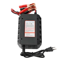 Car Battery Charger, 12V 8A Smart Lithium Iron Phosphate Battery Charger for Car Truck Motorcycle Lawn Mower Marine US Plug