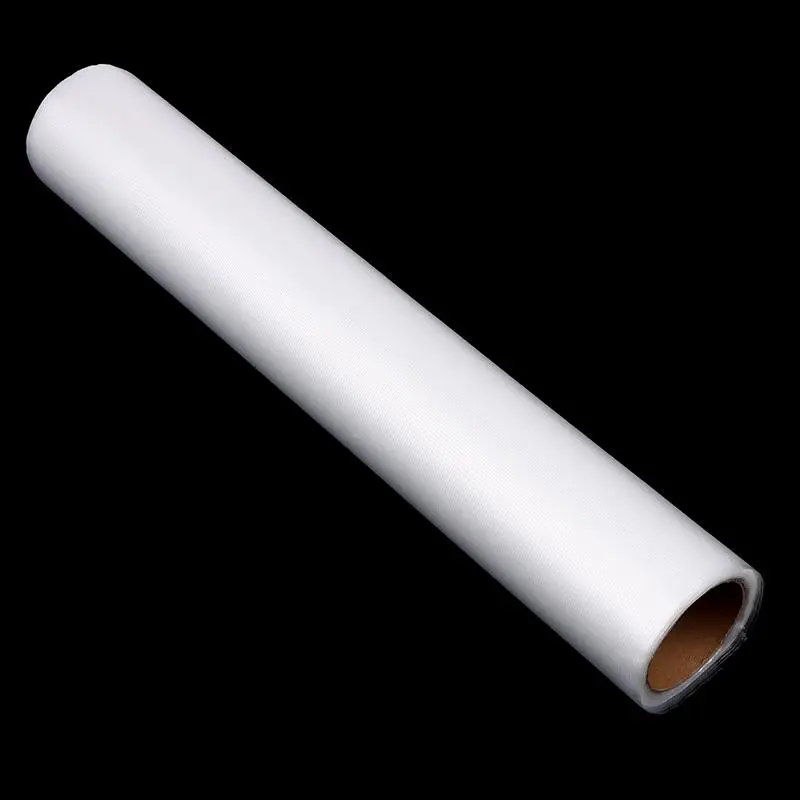 Machine Embroidery Water Soluble Topping Film 11.8in x 10 Yd Stabilizer for Lightweight Fabrics Baby Blankets Tablecloths