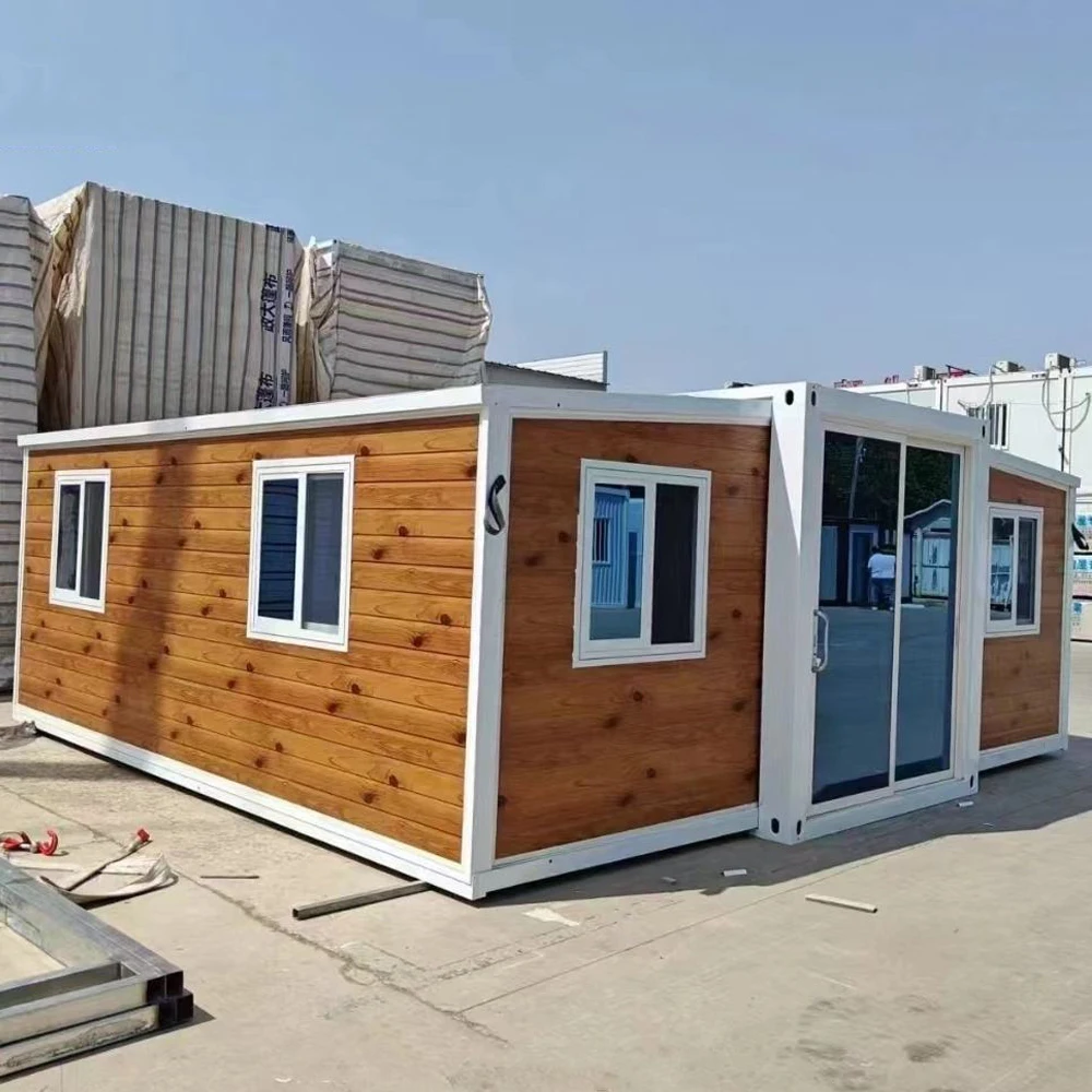Luxury Prefab Expandable Container House Swimming Pool Prefabricated Building Modular 20ft 30ft 40ft Foldable Container House