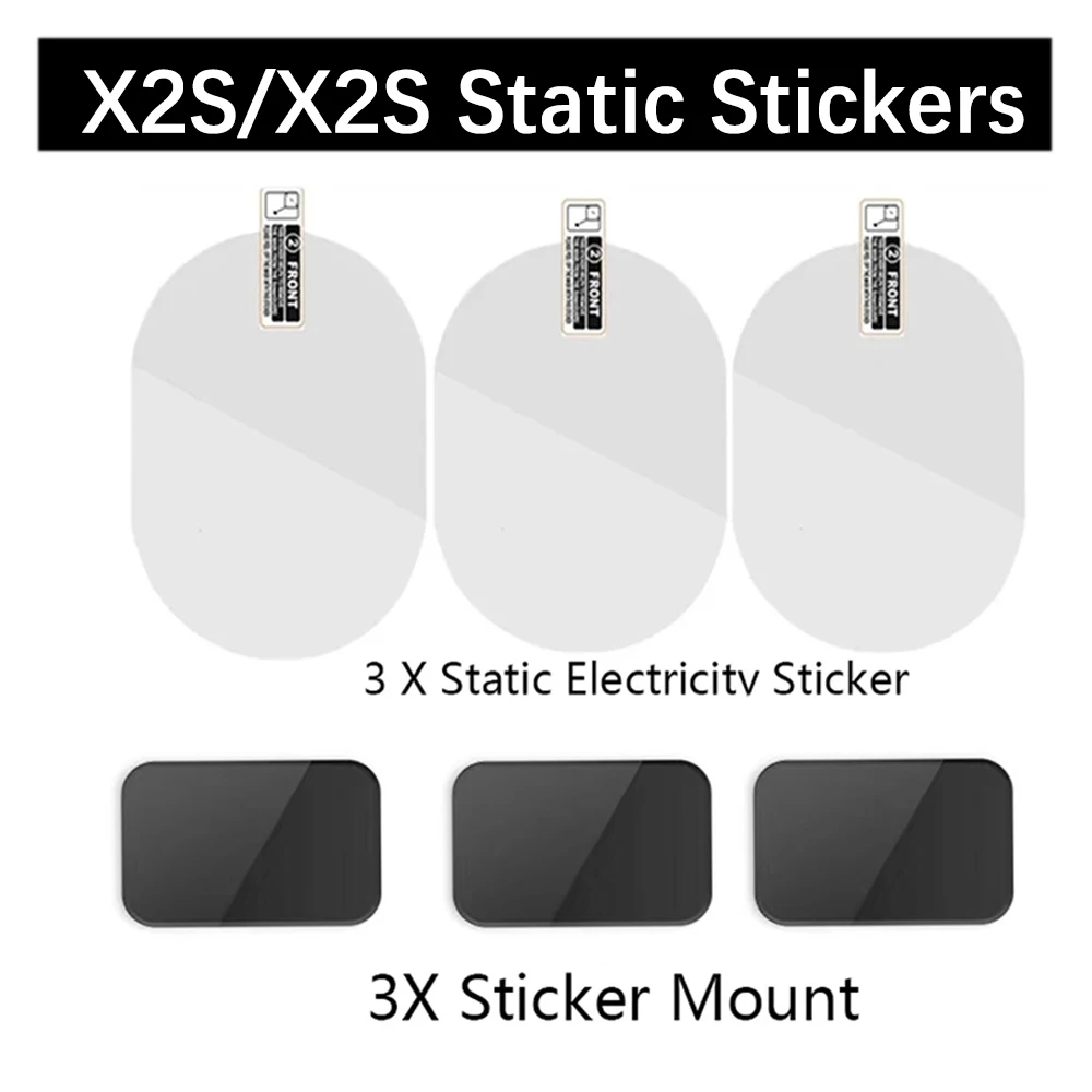 For DDPAI  X2S / X2S pro Dash Cam Smart VHB Sticker and Static Stickers for DDPAI  Car DVR holder 3pcs