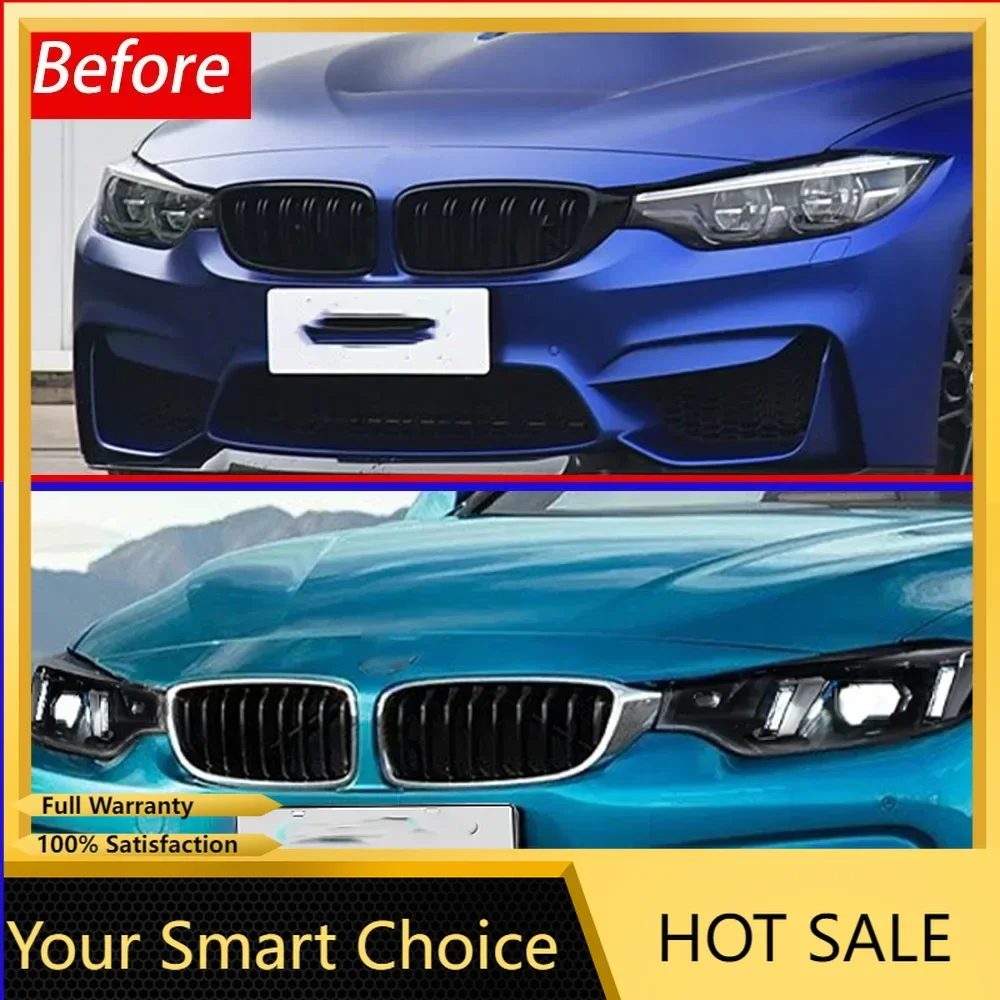 For Bmw 4 Series F32 F82 F36 M4 2013-2019 Auto Headlights Assembly Upgrade Startup Effect Drl Projector Lens Tools Accessories