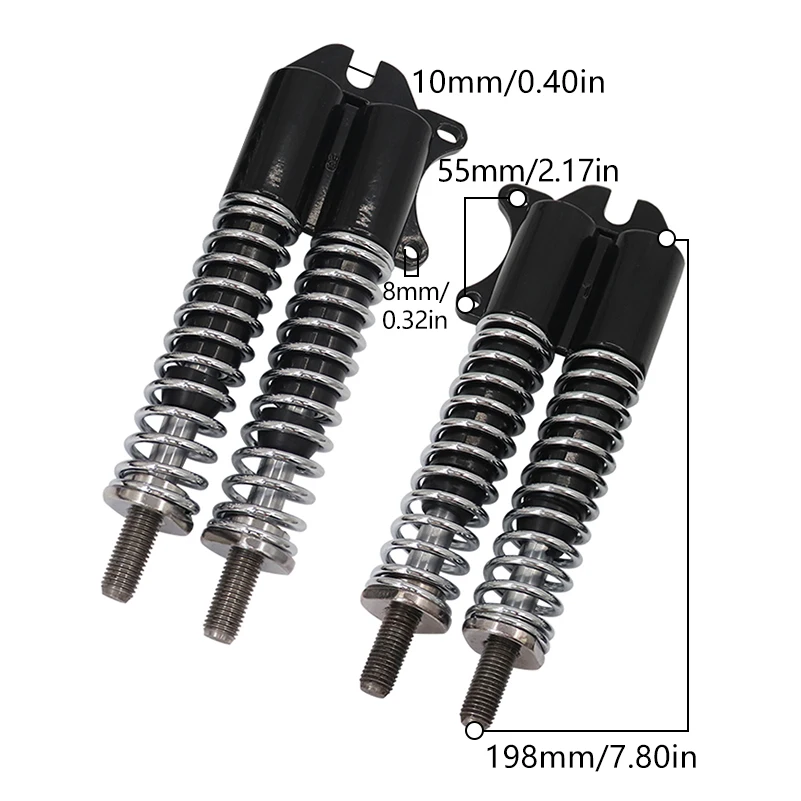 For Kugoo M5 Electric Scooter Original Shock Absorber Hydraulic Spring Device Double  Absorption 10 Inch Balance Car