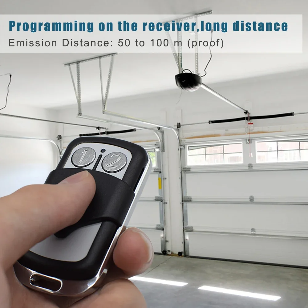 Handheld Transmitter HCS300 HCS301 433 868 MHz for 54 Rolling Code Types Gate Garage Door Remote Control