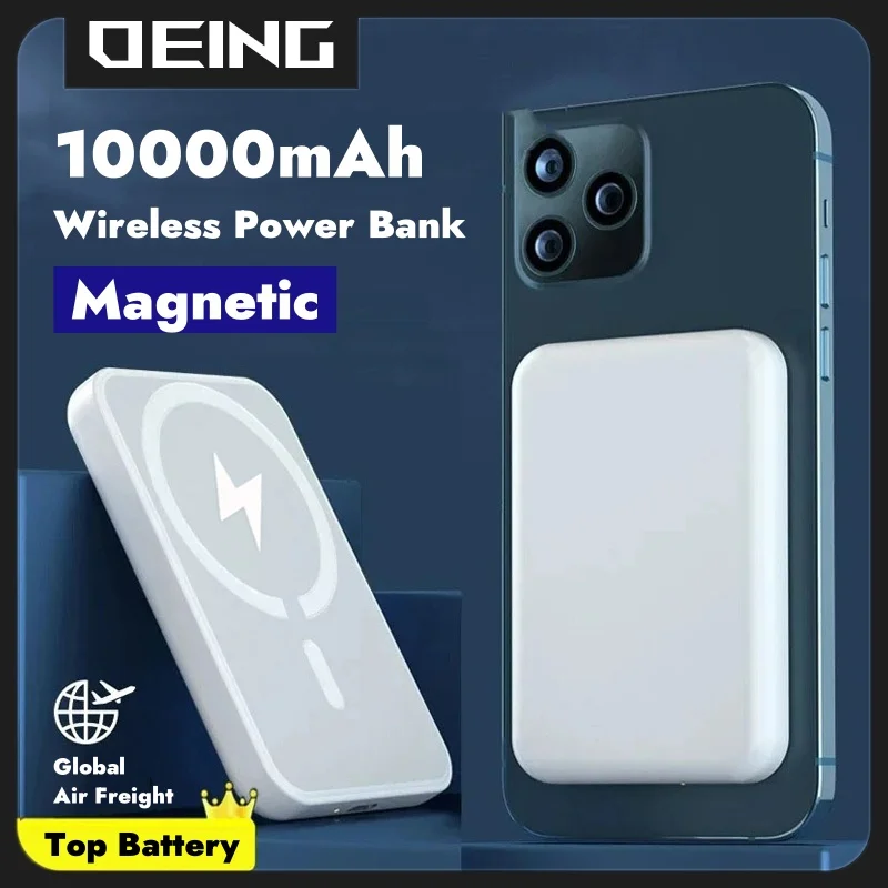 Magnetic Power Bank For Apple Original Macsafe Powerbank External Backup Battery Wireless Fast Charger for iPhone 12 13 14 15 16 image 2