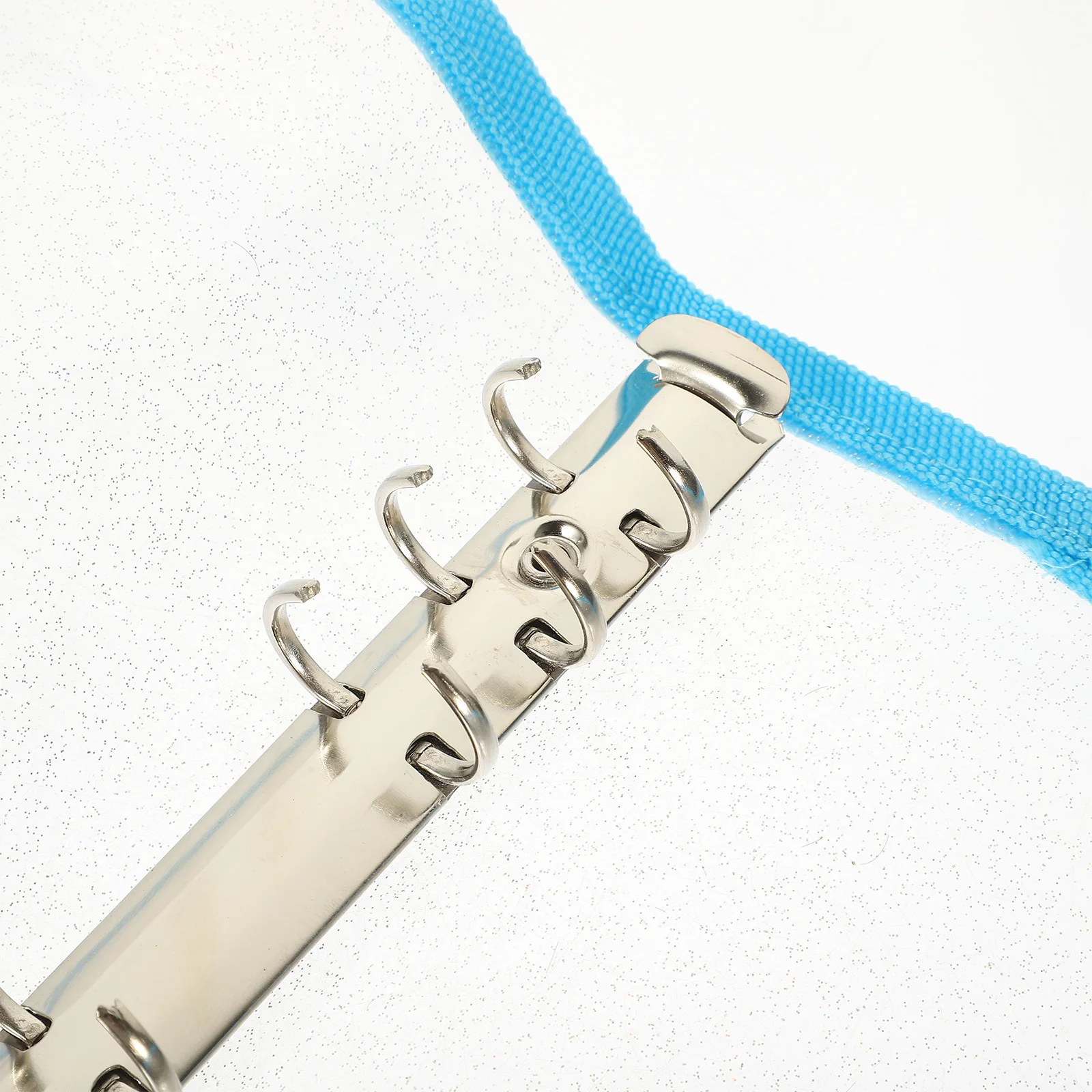 Pvc Loose-Leaf Binder Cover Clear Notebook Shell For A6 Notepad Journal Reusable School Office Supply Binder Notebook