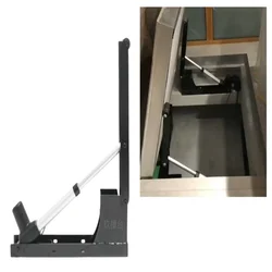 Basement Electric Upper Flip Automatic Hidden Door Hinge Thrust 8000N Cellar  Door  Cover Plate Opener Hinge