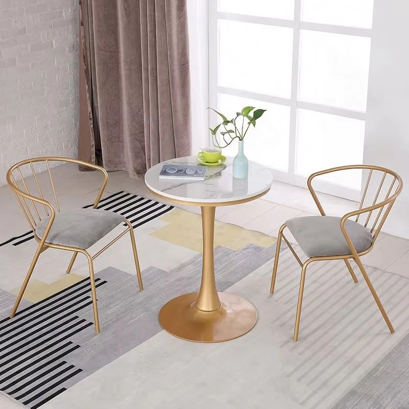 Modern table and chair combination simple casual milk tea dessert shop