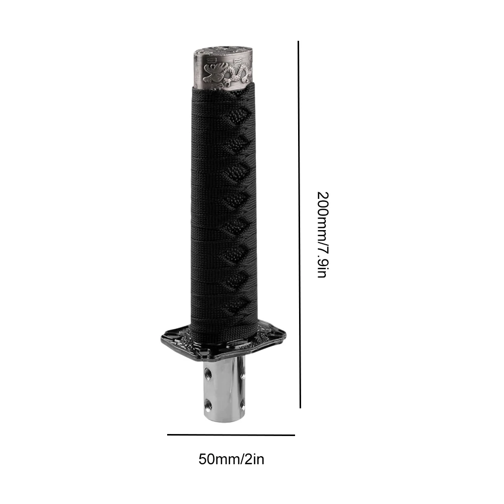 Universal Samurai Sword Gear Shift Knob Shifter Katana Metal Manua Transmission Gearstick for Opel Peugeot Toyota Honda