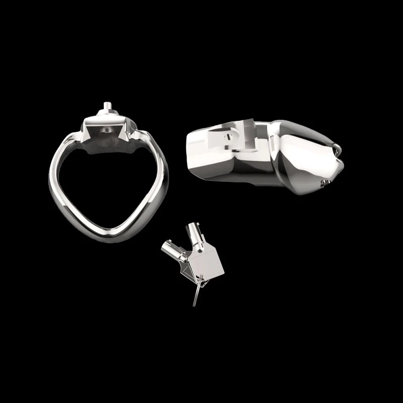 New HT V5 Cock Cage Male Penis Ring Chastity Device/Belt 316 Stainless Steel Chastity Inescapable Extreme Sex Toys For Men Gay