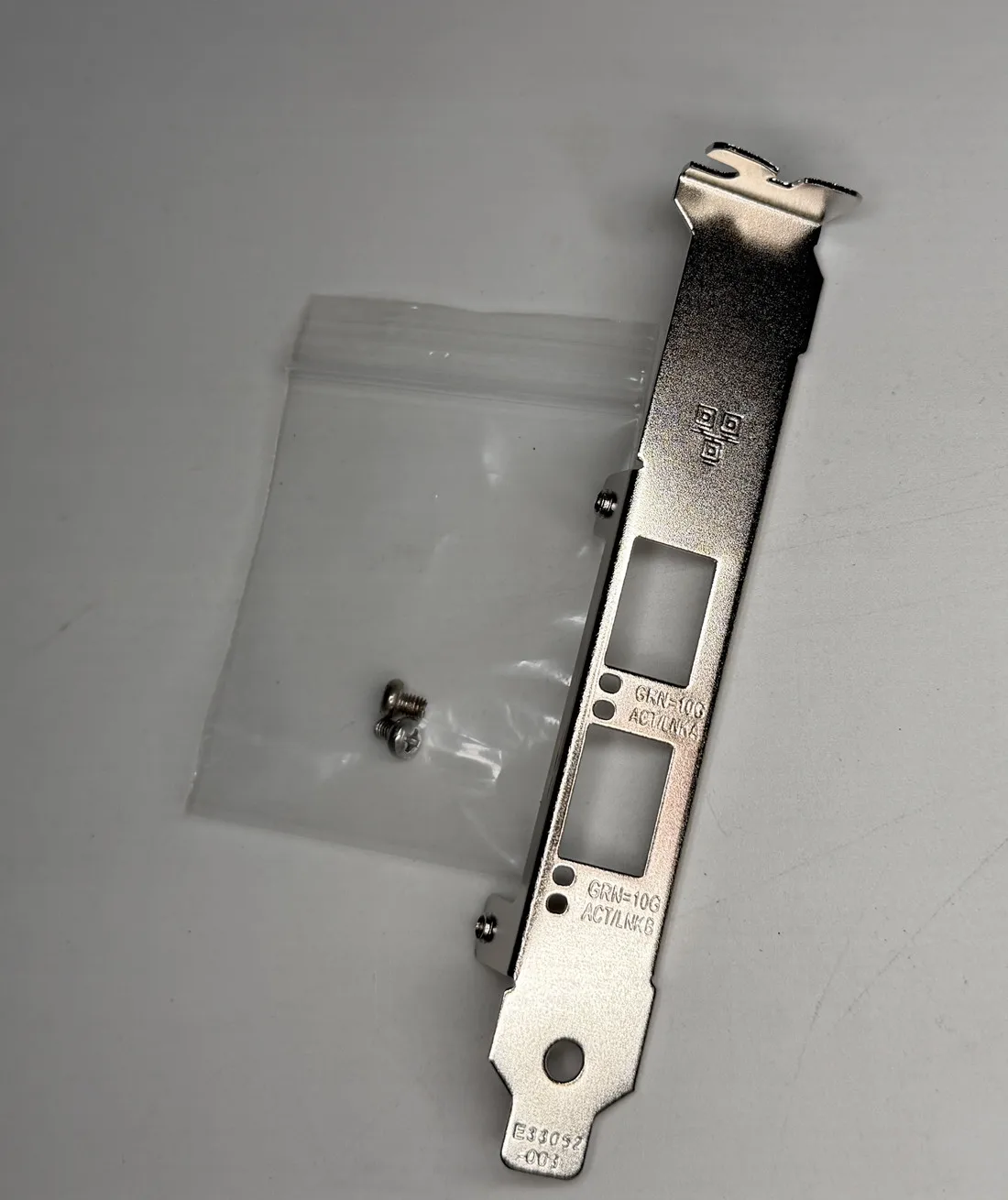 Low Profile/Full Height Bracket for Intel E10G42BTDA X520-DA2 E10G42BFSR X520-SR2 X710-DA2 X710DA2