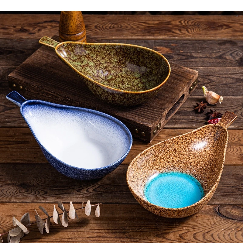 

Тарелка в форме груши, керамическая посуда для приготовления пищи, столовая, послеобеденный чай, десерт, бытовая кухонная посуда