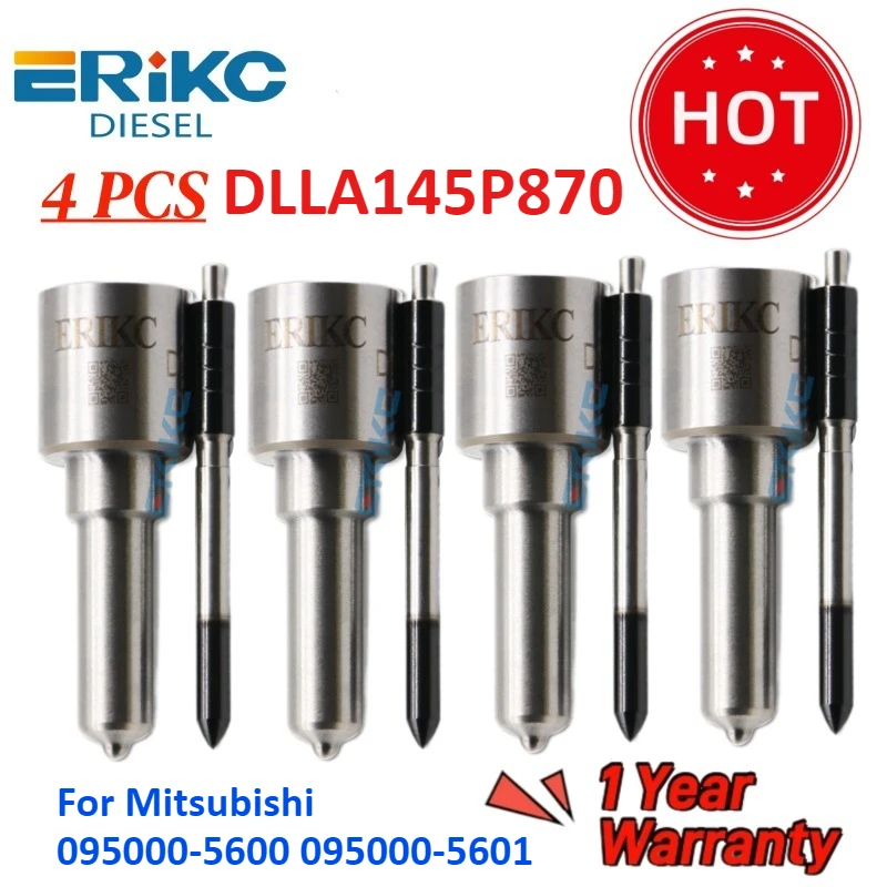 

4 шт. DLLA145P870 OEM 1465A041 форсунка DLLA 145 P 870 для Mitsubishi L200 4D56 дизельная топливная форсунка 095000-5600 095000-5601